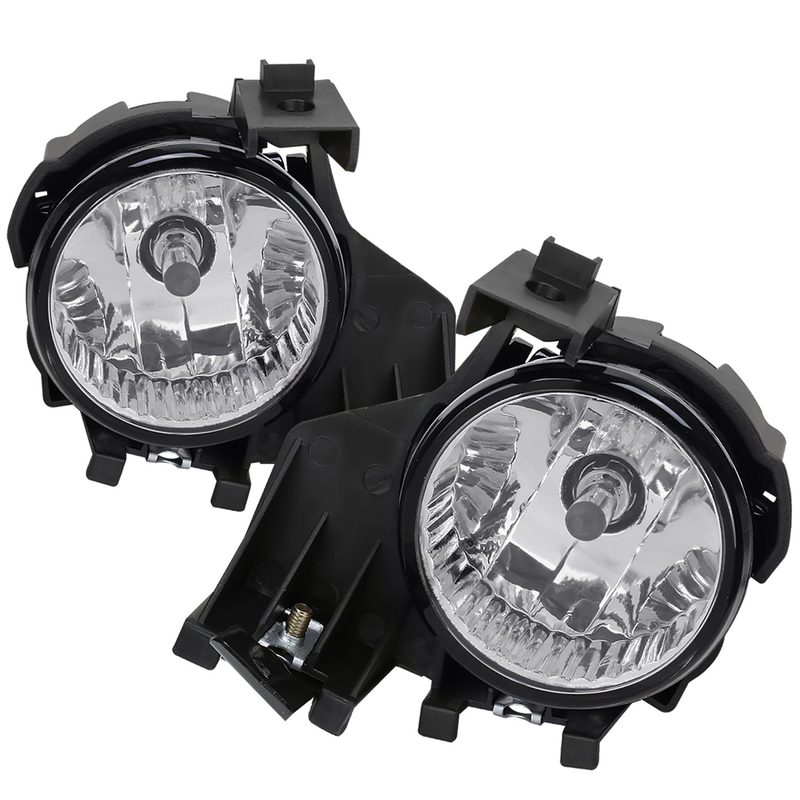 2008-2011 Subaru Impreza WRX 9006 Fog Lights Kit & Switch Chrome