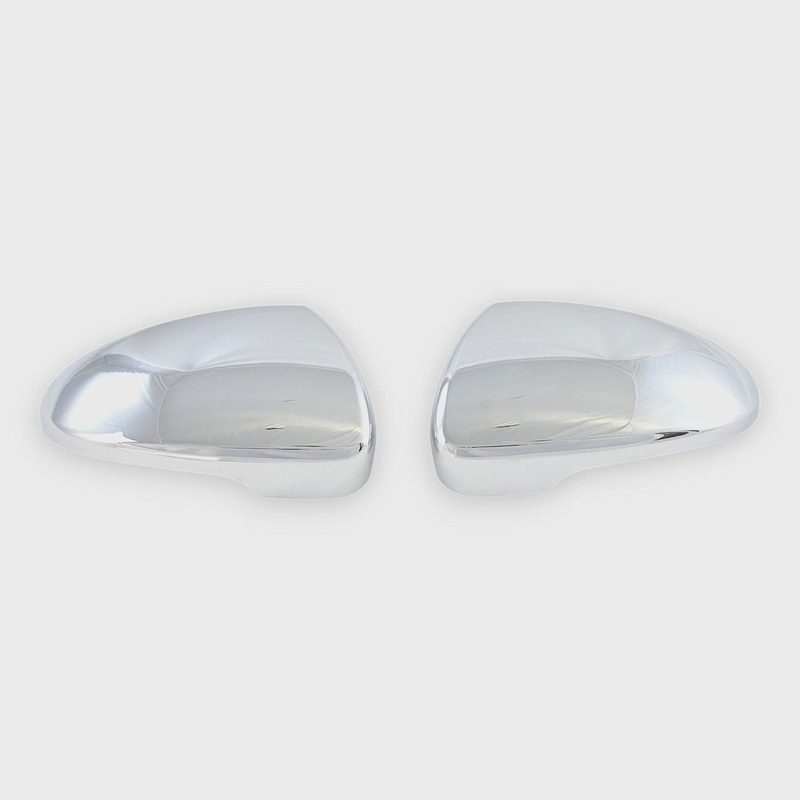 2016-2021 Hyundai Tucson Mirror Cover Caps Chrome 2Pcs ABS Plastic