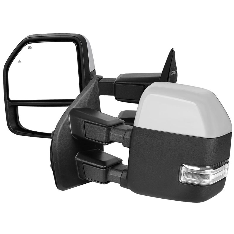 2017-2019 Ford F-250/350/450/550 Heated BSM ATS & Manual Towing Mirrors