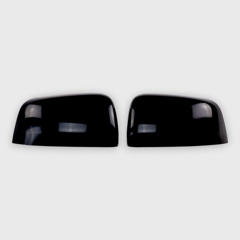 2022-2025 Jeep Grand Cherokee Wk Mirror Cover Caps Gloss Black 2Pcs ABS Plastic