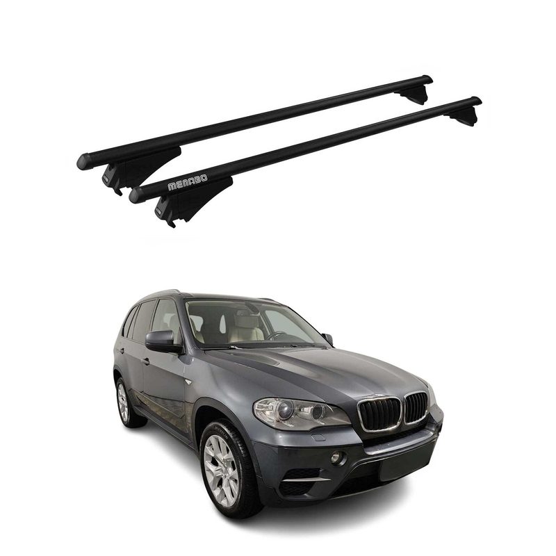 2007-2013 BMW X5 E70 Roof Rack Cross Bars Black