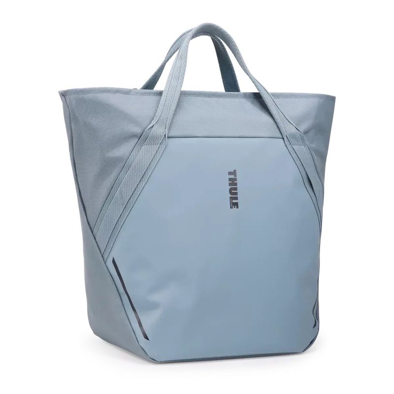Alforjas Chasm Tote Thule color Azul de 25L con sistema InLock