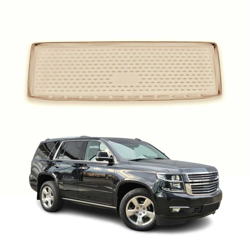 2015-2020 Chevrolet Tahoe Cargo Liner Trunk Mat All Weather Beige