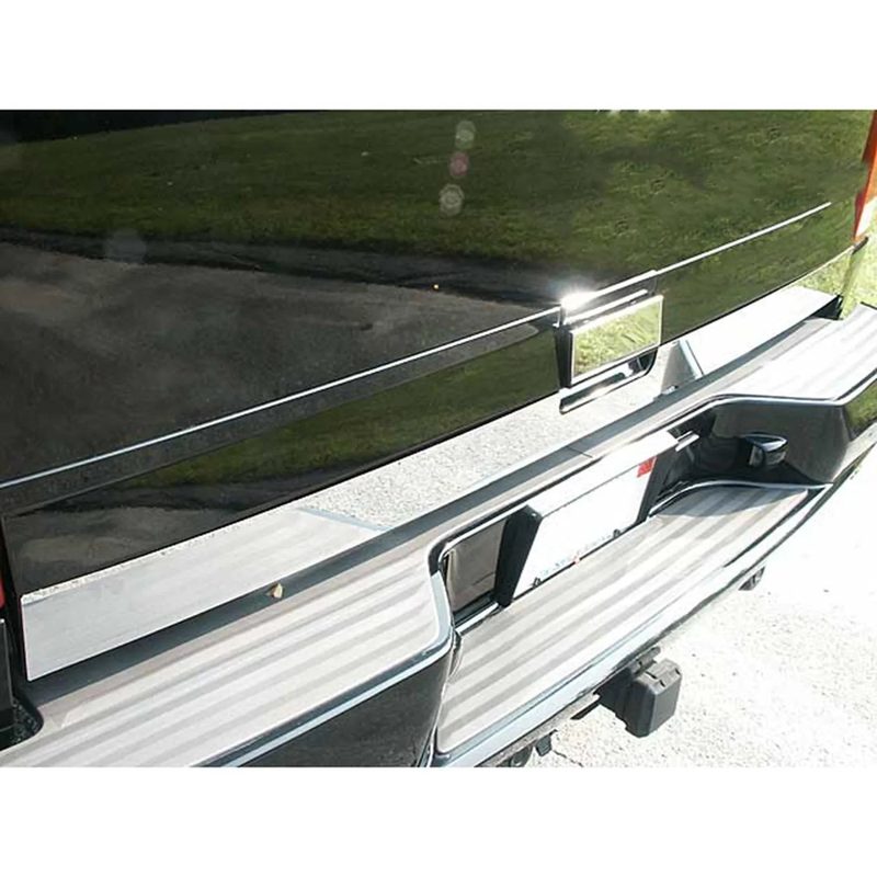 2002-2006 Cadillac Escalade Stainless Steel Tailgate Trim 2Pc