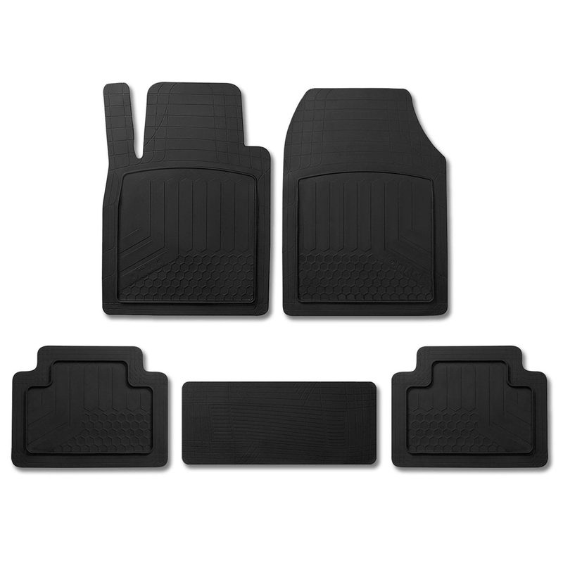 2020-2026 Hyundai Palisade Universal Floor Mats Liner All Weather 3D Black Waterproof 5 Pcs