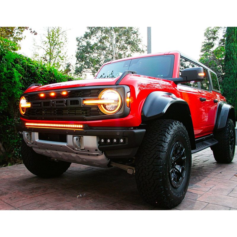 2022+ Ford Bronco Raptor 40in Bumper Light Bar - Slim