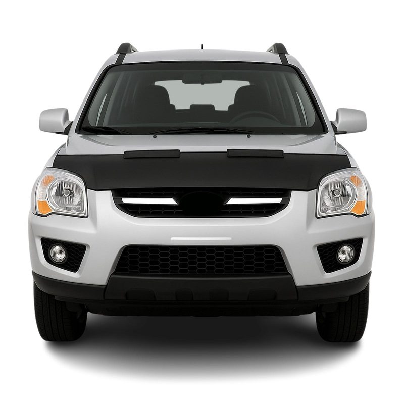2005-2010 Kia Sportage Car Bonnet Mask Hood Bra Black 1 Pc