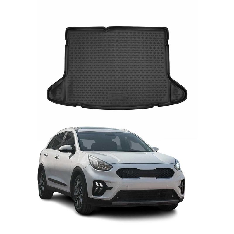 2017-2022 Kia Niro 1.gen Hybrid Cargo Liner Trunk Mat All Weather Black