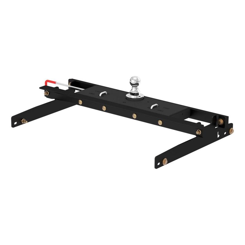 Double Lock Gooseneck Hitch Kit with Installation Brackets