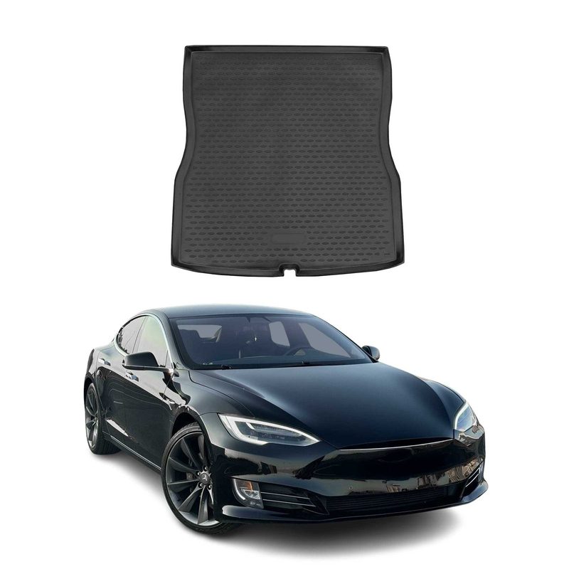2014-2020 Tesla Model S Cargo Liner Trunk Mat All Weather Black