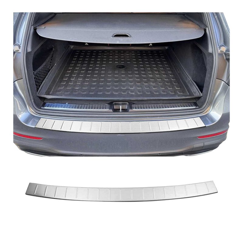 2016-2022 Mercedes GLC Class X253 Rear Bumper Sill Cover Guard Stainless Steel Brushed