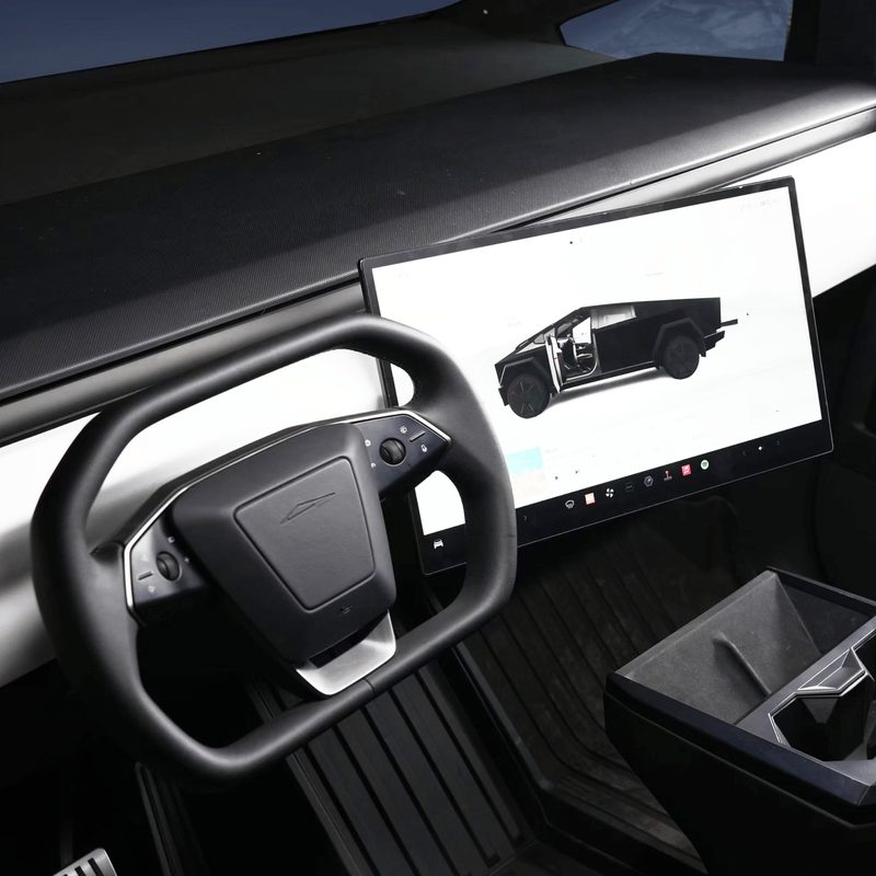 Tesla Cybertruck Dashboard Screen Swivel Tilt Mount Rotating Kit