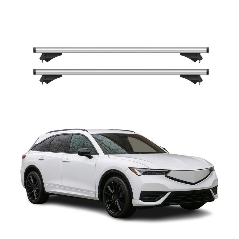 2024-2026 Acura ZDX Roof Rack Cross Bars Luggage Carrier Silver 2Pcs