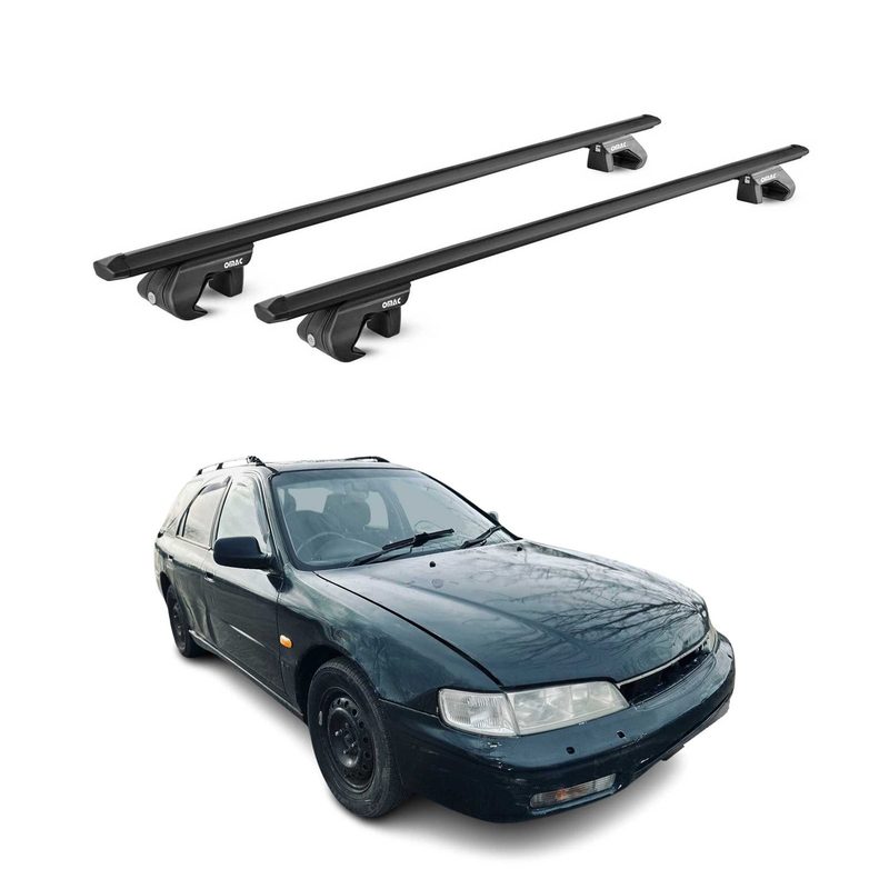 1994-1997 Honda Accord Roof Rack Cross Bars Black
