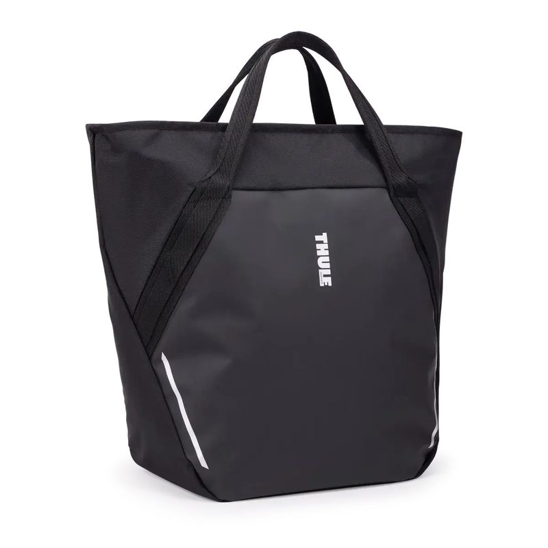 Alforjas Chasm Tote Thule color Negro de 25L con sistema InLock