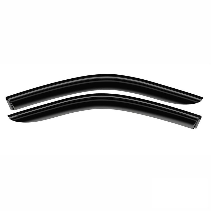 Clim Art Wind Deflectors for Chevrolet Silverado 1500 2007-2013 Smoke 2 Pcs