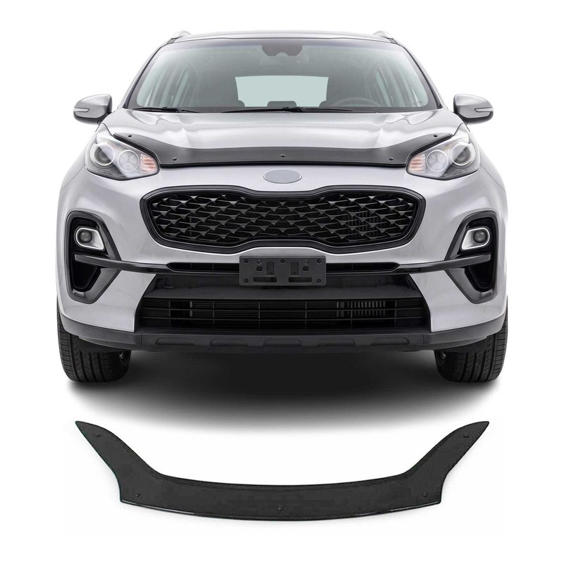 2017-2022 Kia Sportage Front Bug Shield Hood Deflector 1 Pc Smoke