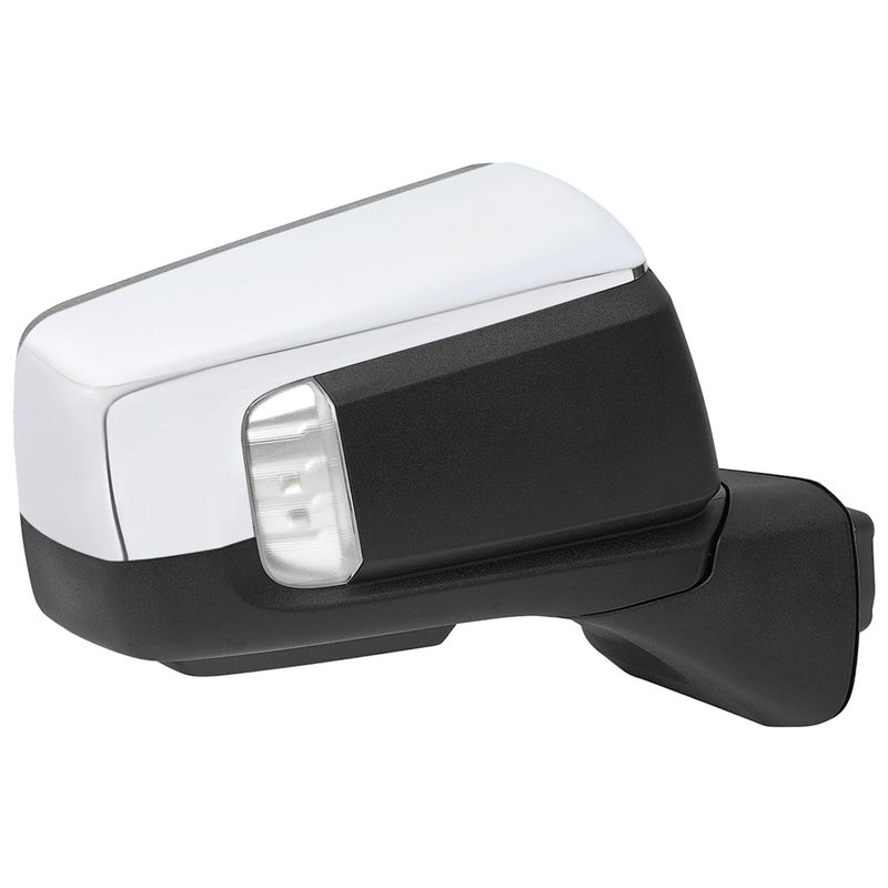 2019-2024 Chevy Silverado 1500 Chrome Manual Fold&Heated Side Mirror Passenger