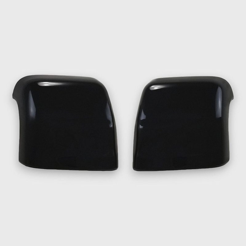2016-2024 Nissan Titan XD Mirror Cover Caps Gloss Black 2Pcs ABS Plastic