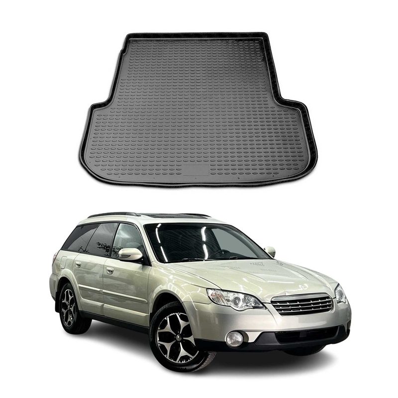 2005-2009 Subaru Outback Cargo Liner Trunk Mat All Weather Black