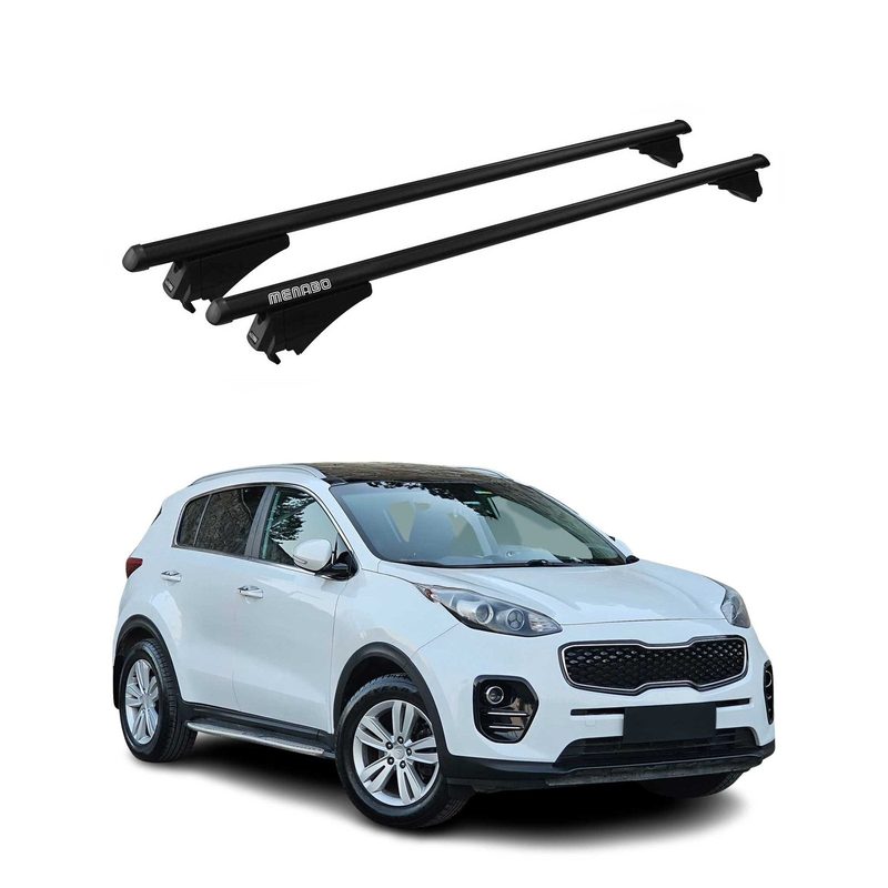 2017-2022 Kia Sportage Roof Rack Cross Bars Black