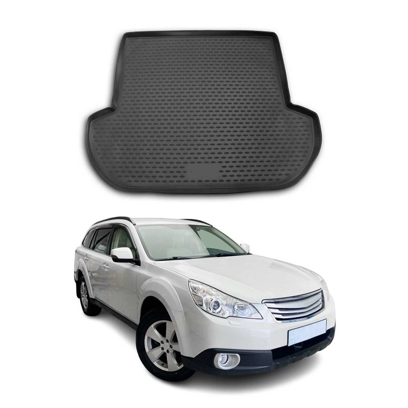 2010-2014 Subaru Outback Cargo Liner Trunk Mat All Weather Black