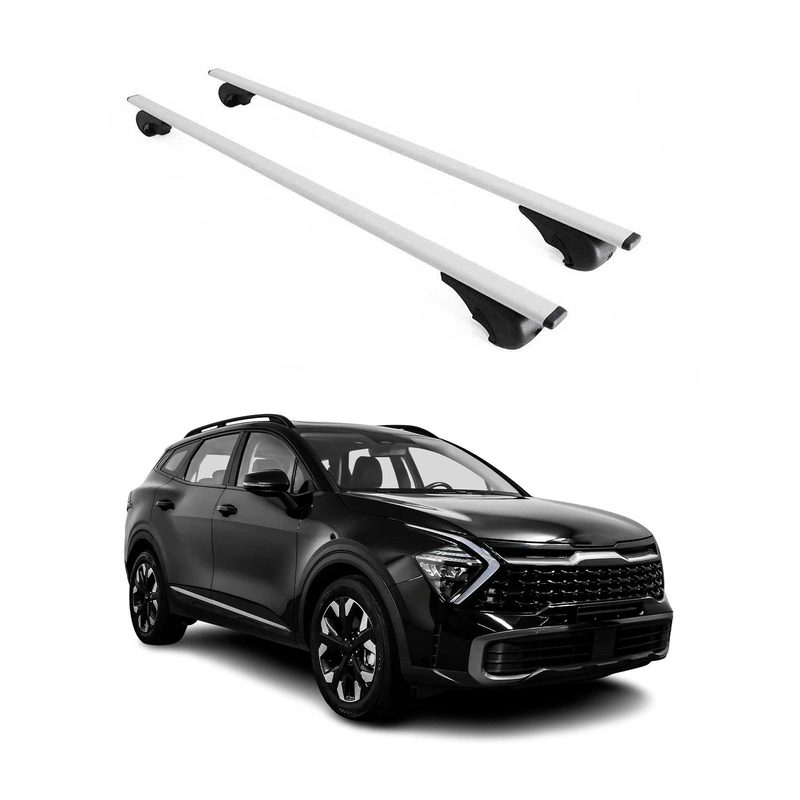 2023-2026 Kia Sportage Roof Rack Cross Bars Silver