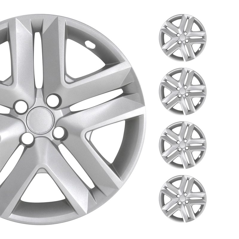 Colorado Hub Caps Wheel Cover 16" Silver Full Set 4 pcs.