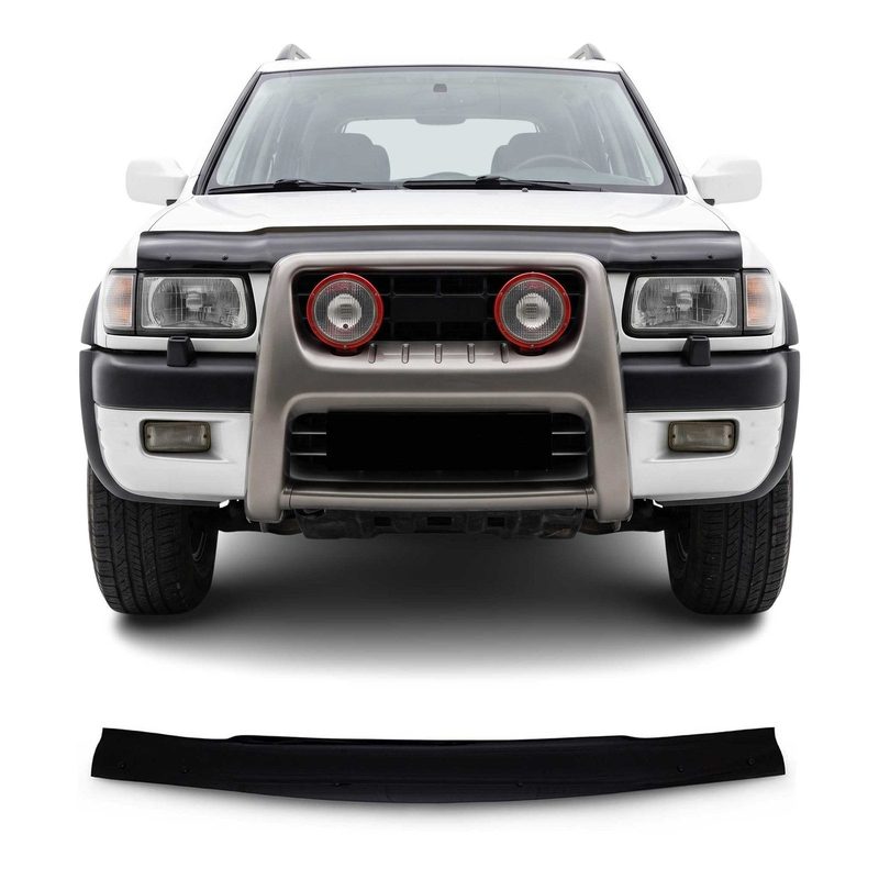 1998-2004 Isuzu Rodeo Front Bug Shield Hood Deflector 1 Pc Smoke