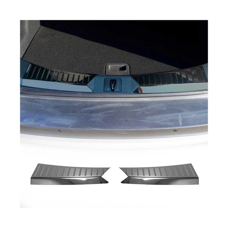 2013-2016 Ford Escape Trunk Sill Cover Bumper Guard Protector Stainless Steel Dark