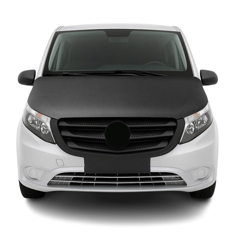 2016-2024 Mercedes Metris Car Bonnet Mask Hood Bra Carbon Look