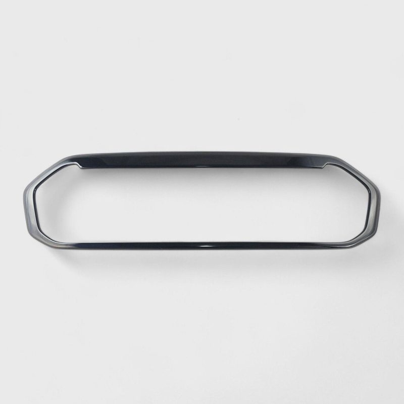 2019-2023 Ford Ranger Grille Overlay Gloss Black 1Pcs ABS Plastic