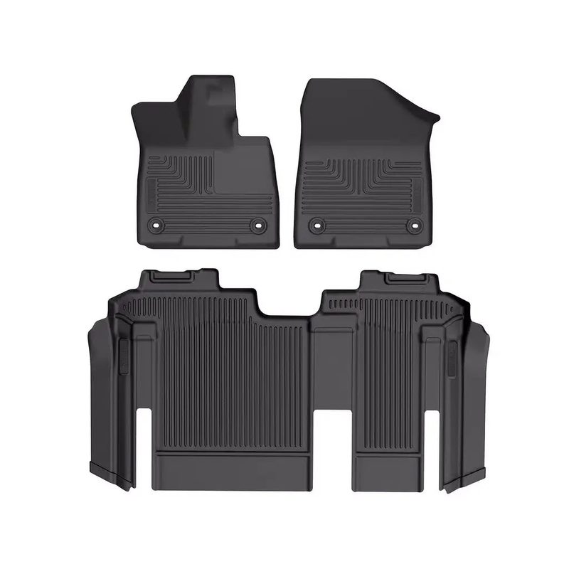 Tapetes Husky Weatherbeater 1ra y 2da Fila color Negro para Sienna 21 - 25