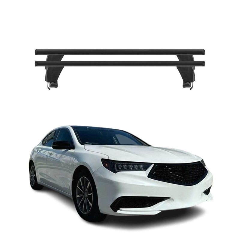 2015-2020 Acura TLX Roof Rack Cross Bars Black