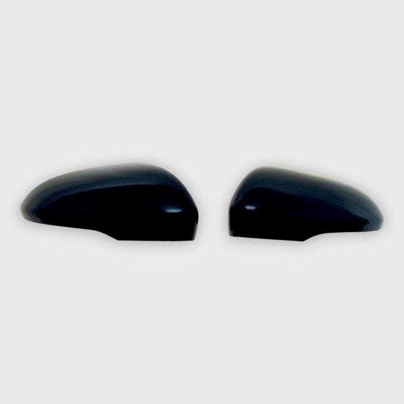 2013-2020 Ford Fusion Mirror Cover Caps Gloss Black 2Pcs ABS Plastic