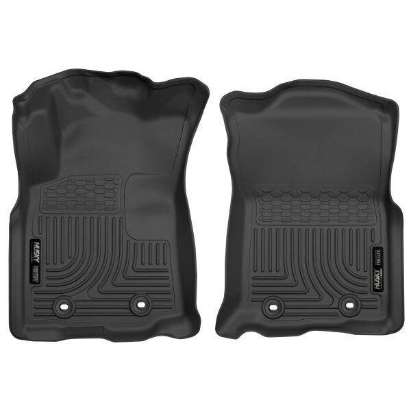 Tapete Husky Weatherbeater 1ra Fila Color Negro para Tacoma 18 - 23