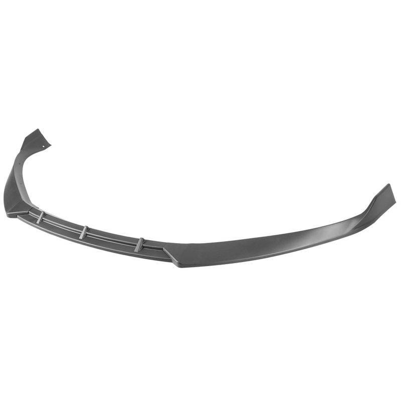 2016-2020 Tesla Model S Matte Black 3Pcs Front Bumper Lip Splitter Kit