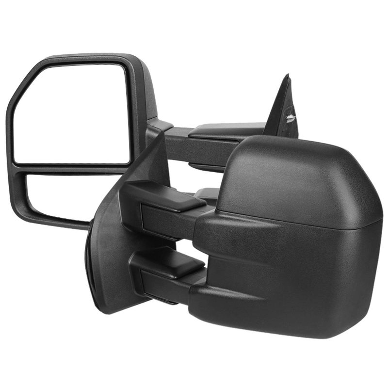 2015-2020 Ford F-150 Manual Adjustable & Extendable Towing Mirrors