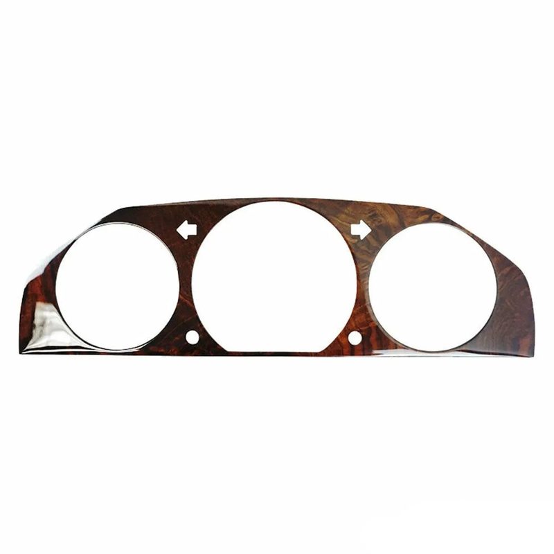 1988-1990 Mercedes E Class W124 Dash Speedometer Frame Wood Walnut 1Pc