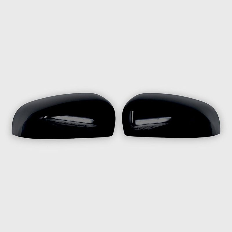 2014-2023 Jeep Cherokee Mirror Cover Caps Gloss Black 2Pcs ABS Plastic