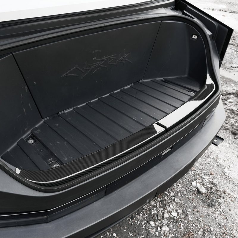[Real Carbon Fiber] Front Trunk Guard Plate For Cybertruck