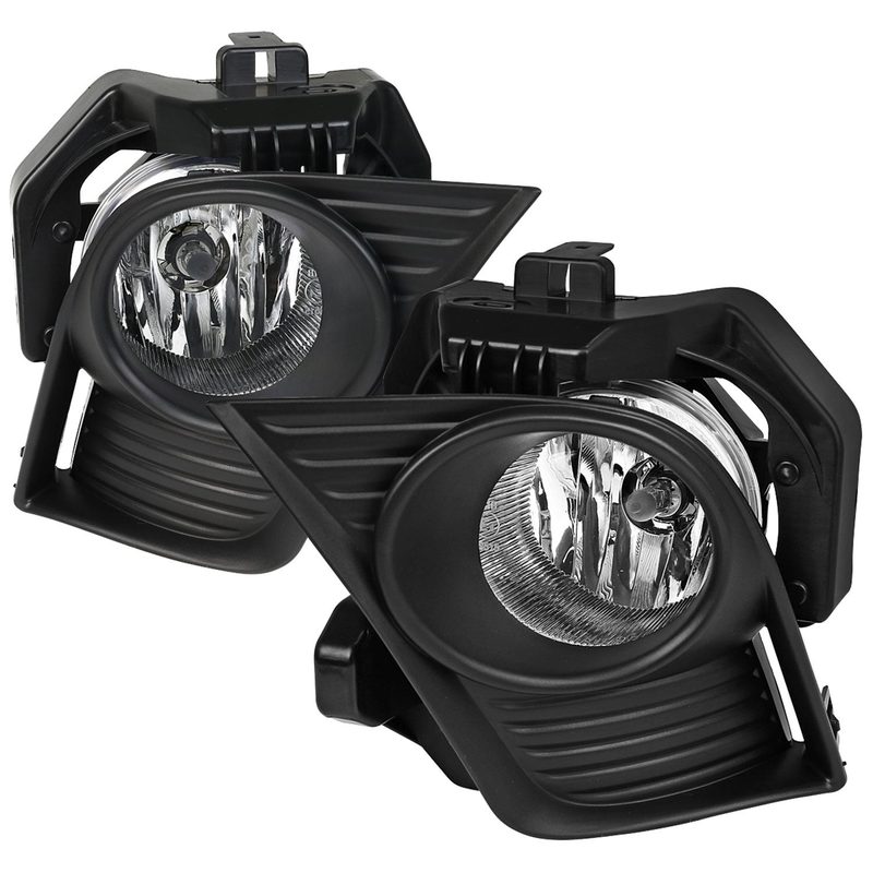 2014-2017 Lexus CT200h H16 Fog Lights Kit Chrome Housing/Clear Lens