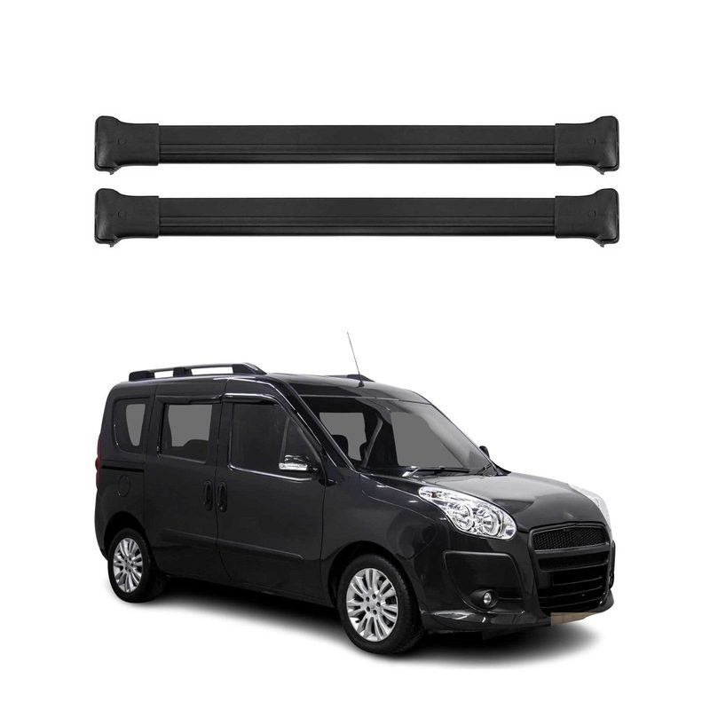 2015-2022 RAM ProMaster City Roof Rack Cross Bars Black