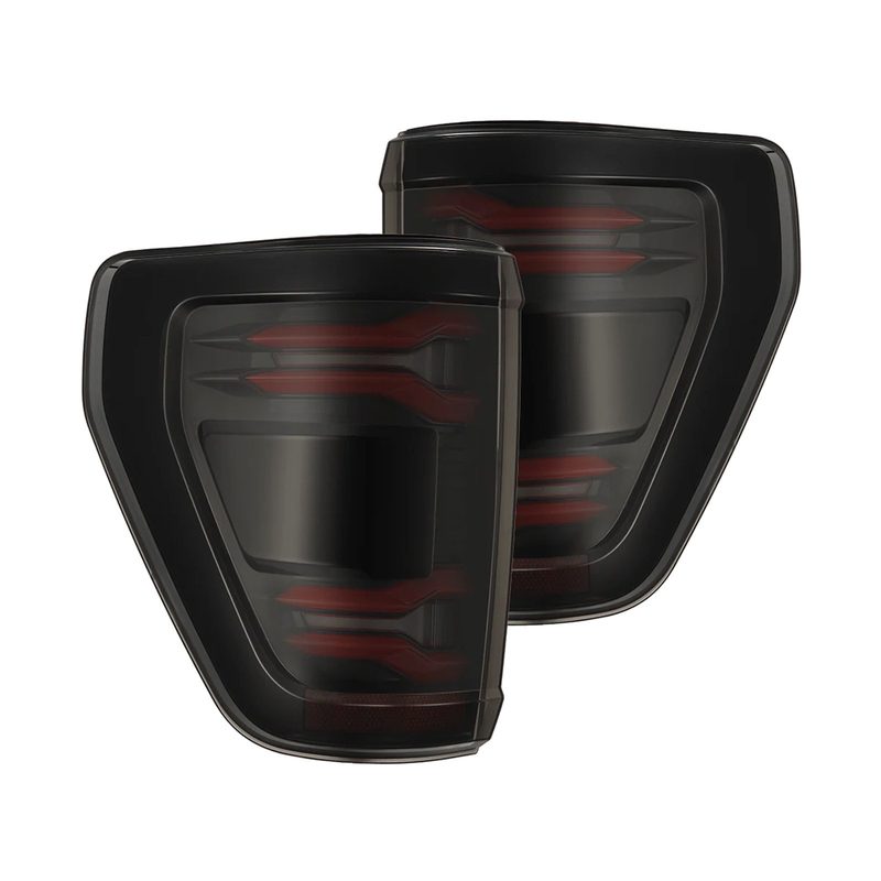 AlphaRex LUXX Series Black LED Tail Lights 653038
