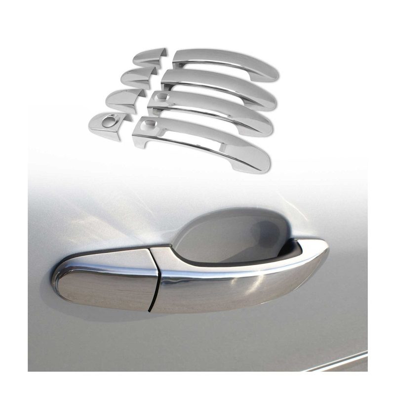 2010-2023 Ford Transit Connect Car Door Handle Cover Protector Stainless Steel Chrome 8 Pcs