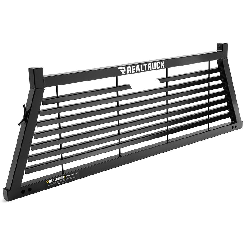 RealTruck Backrack Louvered Headache Rack 12900&BKR-40120