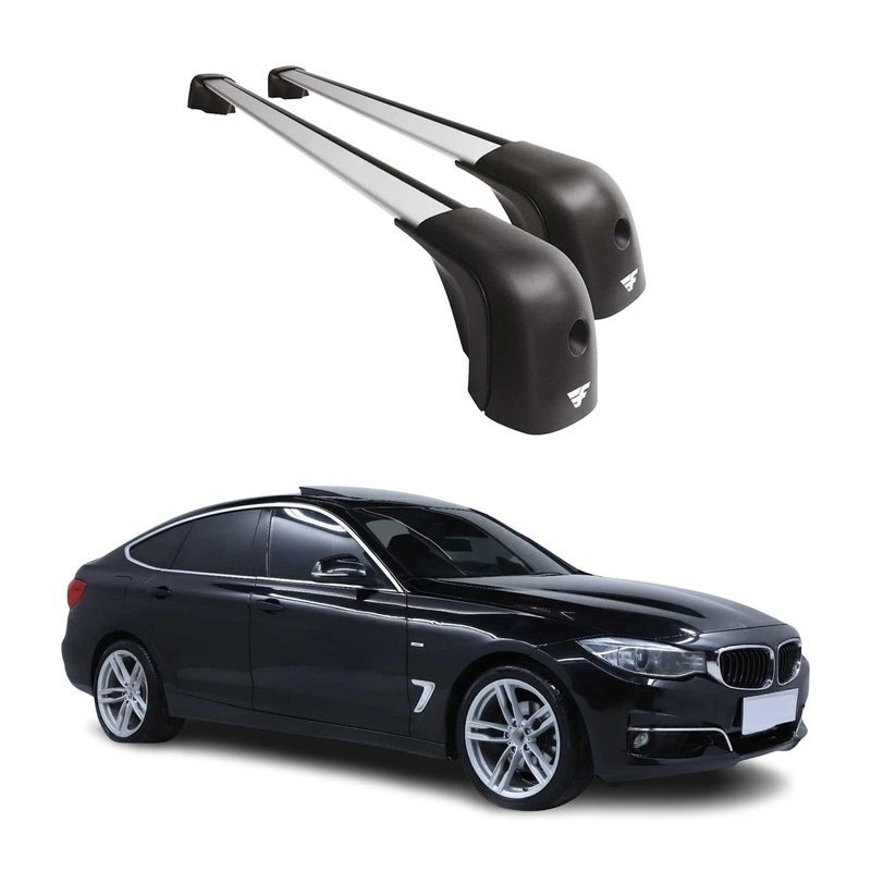 2014-2019 BMW 3 Series GT F34 Roof Racks Cross Bars Silver