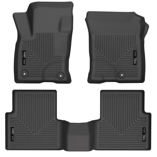 Tapetes Husky Weatherbeater 1ra y 2da Fila para Bronco Sport 21 - 25