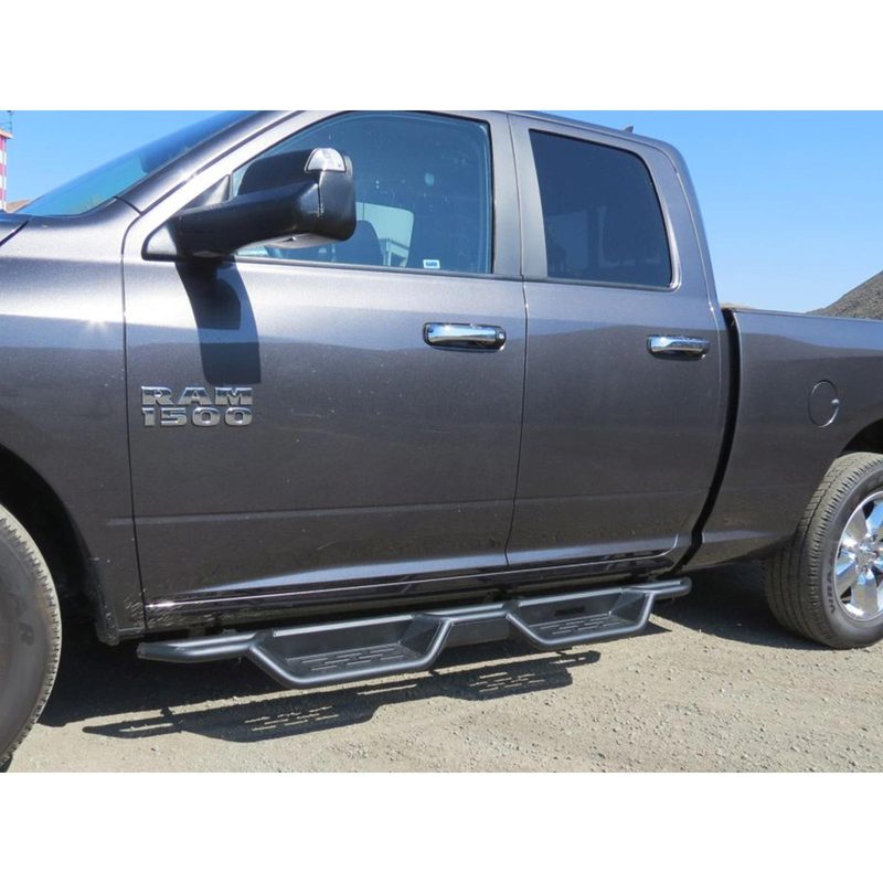 APS Black Drop Step Nerf Bars WB04NAG9B
