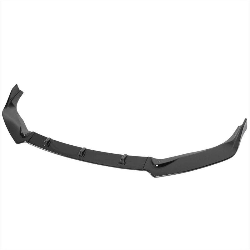 2016-2019 Nissan Sentra Glossy Black Polypropylene 3Pcs Bumper Lip